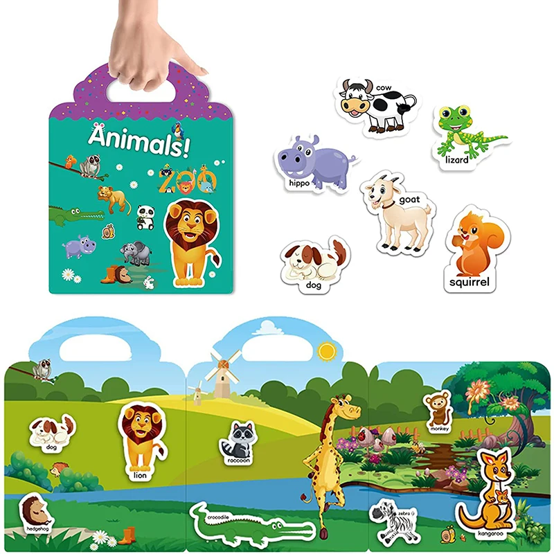 Busy Book for Boys and Girls to Develop Learning Skills Quiet Book Preschool Gift for Toddlers Busy Book for Boys and Girls AN88
Busy Book for Boys and Girls to Develop Learning Skills Quiet Book Preschool Gift for Toddlers Busy Book for Boys and Girls AN88