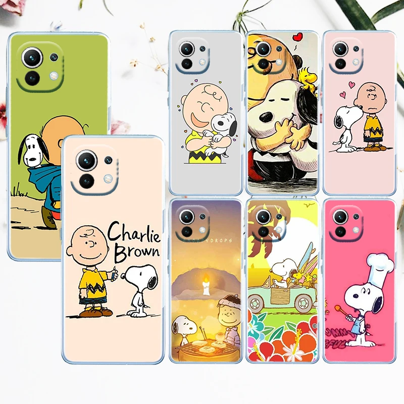 Love Cartoon Cute Snoopy For Xiaomi Mi 12 12X 11 11T 11i 10T 10 Pro Lite Ultra 5G 9T 9SE A3 Transparent Soft TPU Phone Case
Love Cartoon Cute Snoopy For Xiaomi Mi 12 12X 11 11T 11i 10T 10 Pro Lite Ultra 5G 9T 9SE A3 Transparent Soft TPU Phone Case