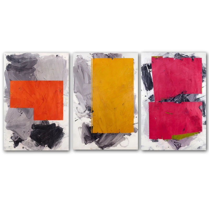 Abstract Geometric Color Block Poster Red Yellow Gray Wall Artwork Pictures Canvas Painting Nordic Print Home Decor Oil Painting
Abstract Geometric Color Block Poster Red Yellow Gray Wall Artwork Pictures Canvas Painting Nordic Print Home Decor Oil Painting