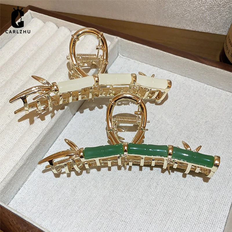 Chinese Style Women's Bamboo Plant Hair Clips for Women Girl Vintage Ponytail Hair Claw Clip Shark Clip Hair Accessories
Chinese Style Women's Bamboo Plant Hair Clips for Women Girl Vintage Ponytail Hair Claw Clip Shark Clip Hair Accessories
