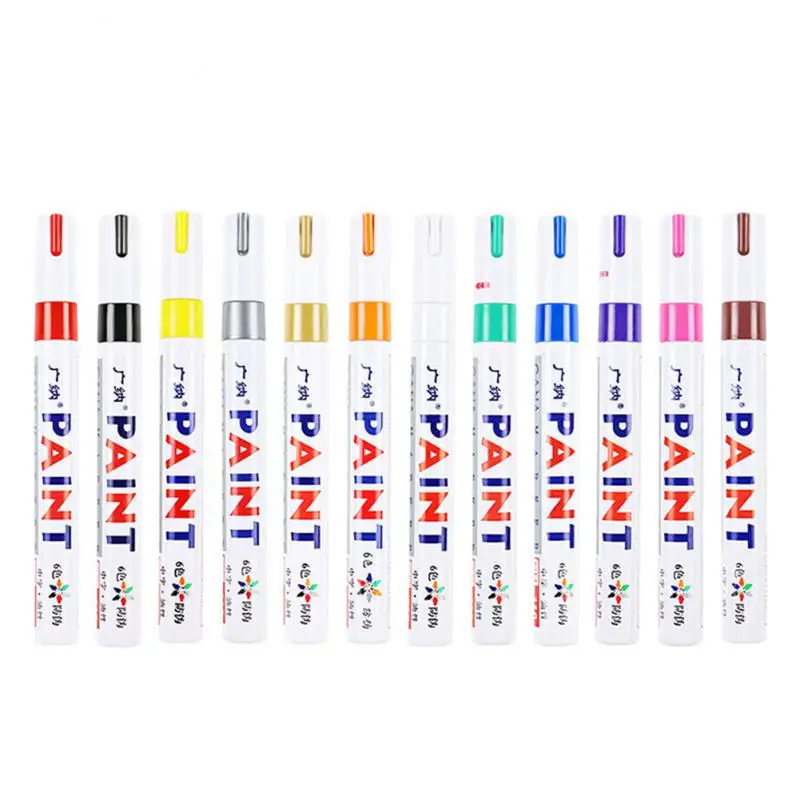 Paint Marker Pen Car Repair Pen Waterproof Car Tyre Tire Tread CD Metal Permanent Paint Marker Oily DIY Art Marker Pen 
Paint Marker Pen Car Repair Pen Waterproof Car Tyre Tire Tread CD Metal Permanent Paint Marker Oily DIY Art Marker Pen