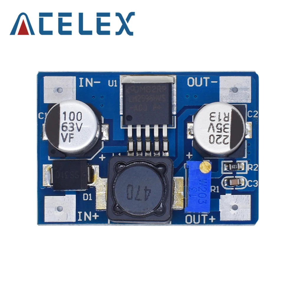 LM2576HV LM2596HVS DC-DC Step Down Adjustable Power Supply Buck Module DC-DC 5V-60V Input 1.25V-26V Output
LM2576HV LM2596HVS DC-DC Step Down Adjustable Power Supply Buck Module DC-DC 5V-60V Input 1.25V-26V Output