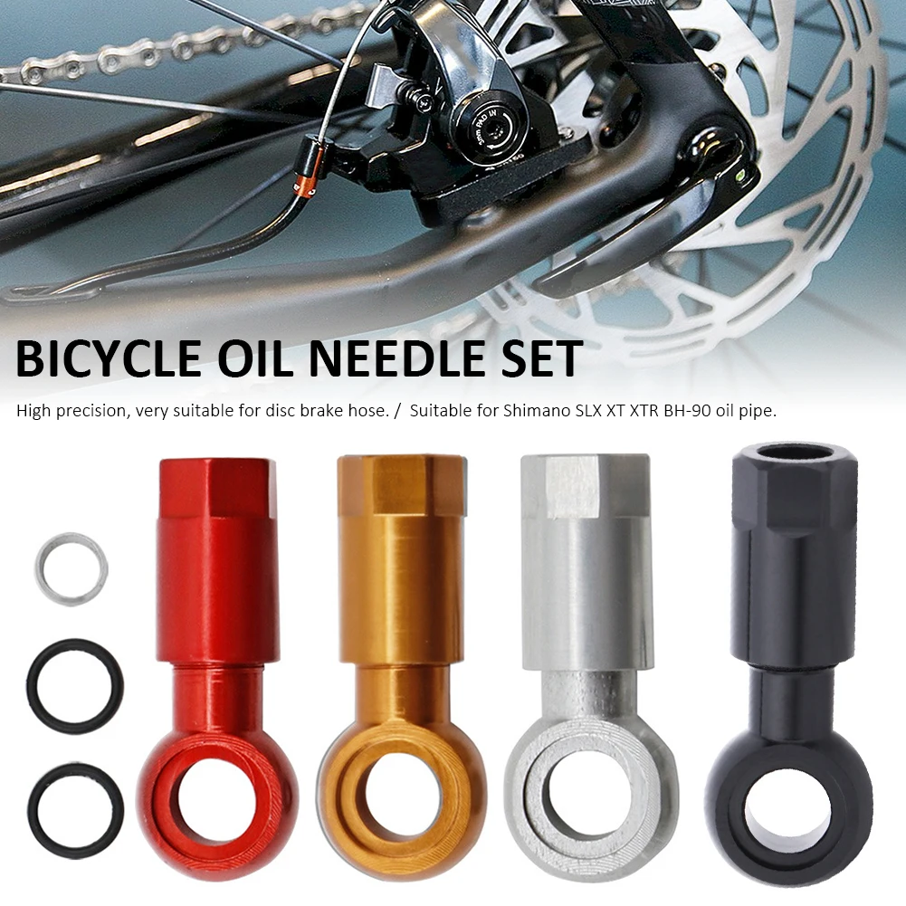Bike Tubing Connector Bicycle Oil Needle Olive Head Five-Wire Body Caliper for Shimano SLX /XT/ XTR/ BH-90 Tubing
Bike Tubing Connector Bicycle Oil Needle Olive Head Five-Wire Body Caliper for Shimano SLX /XT/ XTR/ BH-90 Tubing