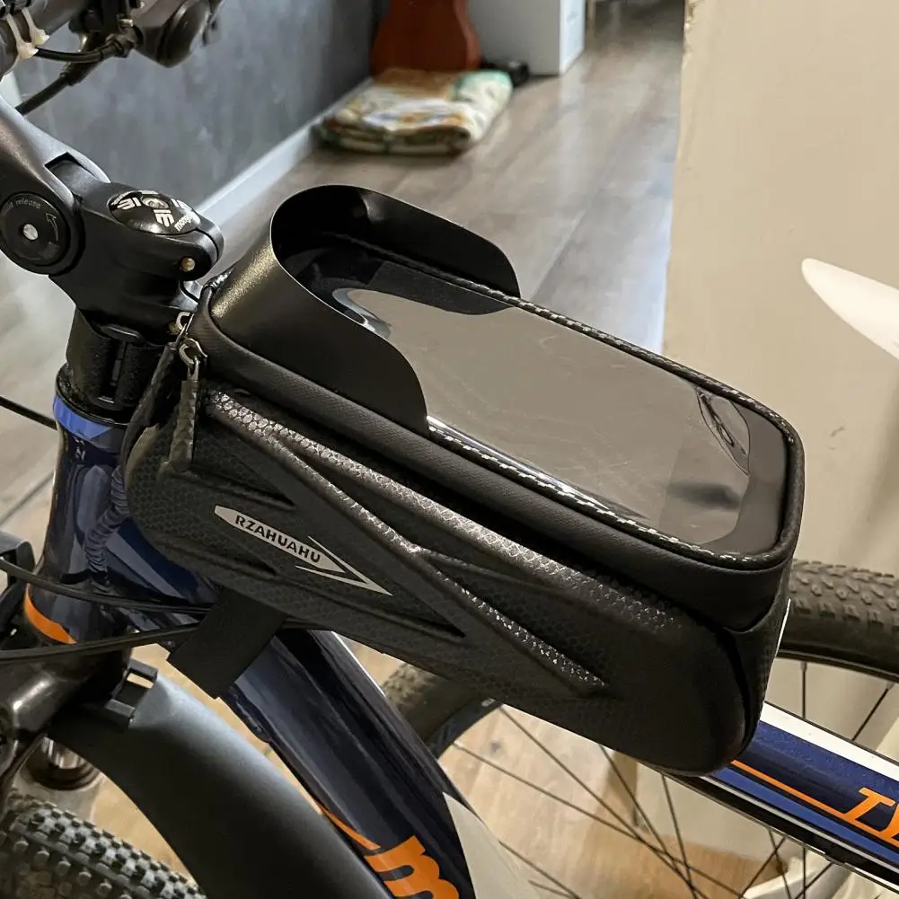 1.5L Bicycle Front Frame Bag Hard Shell Waterproof Touch Screen EVA Shock Absorbing Bike Frame Pouch Bicycle Accessories
1.5L Bicycle Front Frame Bag Hard Shell Waterproof Touch Screen EVA Shock Absorbing Bike Frame Pouch Bicycle Accessories