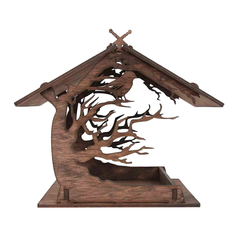 Bird Feeder House Wood Hanging Box Birdhouses Parakeet Birdhouse Cage Parrot Wooden Outside Garden Feeding Own Natural Home Wild
Bird Feeder House Wood Hanging Box Birdhouses Parakeet Birdhouse Cage Parrot Wooden Outside Garden Feeding Own Natural Home Wild