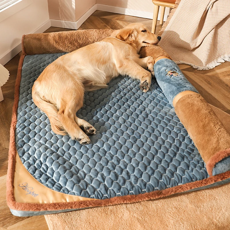 Hoopet 3XL Cat Bed with Pillow Premium Cat Mat Sleeping Sofa for Dogs Golden Retriever Labrador Sleeping Pad Pet Supplies
Hoopet 3XL Cat Bed with Pillow Premium Cat Mat Sleeping Sofa for Dogs Golden Retriever Labrador Sleeping Pad Pet Supplies