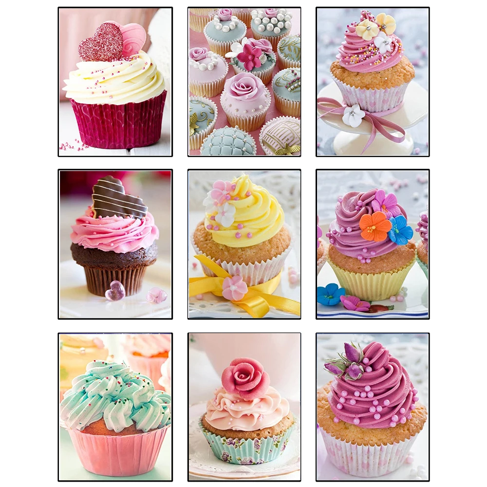Paint With Diamond Embroidery Cup cake Diamond Painting Full Square Round Picture Of Rhinestone Decor
Paint With Diamond Embroidery Cup cake Diamond Painting Full Square Round Picture Of Rhinestone Decor