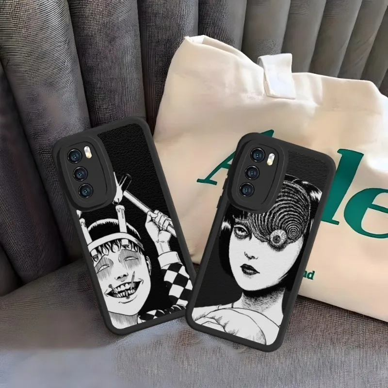 

Junji Collection Tees Phone Case For Oppo A93 A76 A96 A73 A72 A57 A55 A53 A52 A15 K10 K9 K7 RENO 8 7 Lambskin Silicone Cover