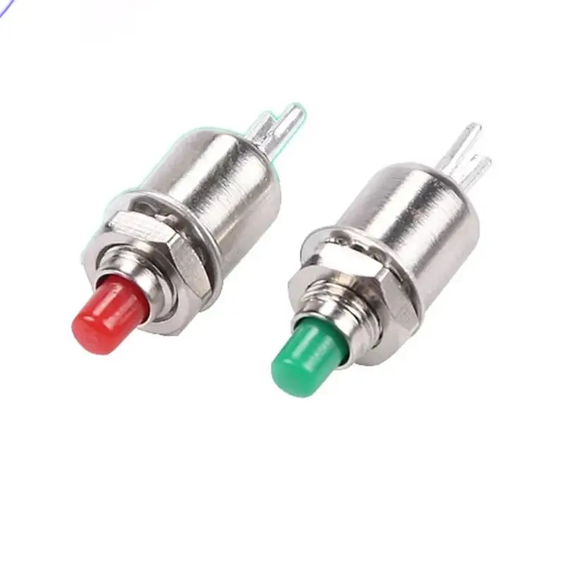 5 шт., 5 мм, Мгновенный Микро-кнопочный переключатель с возвратом на пружине, 0,5 А, 125 В переменного тока
5 шт., 5 мм, Мгновенный Микро-кнопочный переключатель с возвратом на пружине, 0,5 А, 125 В переменного тока