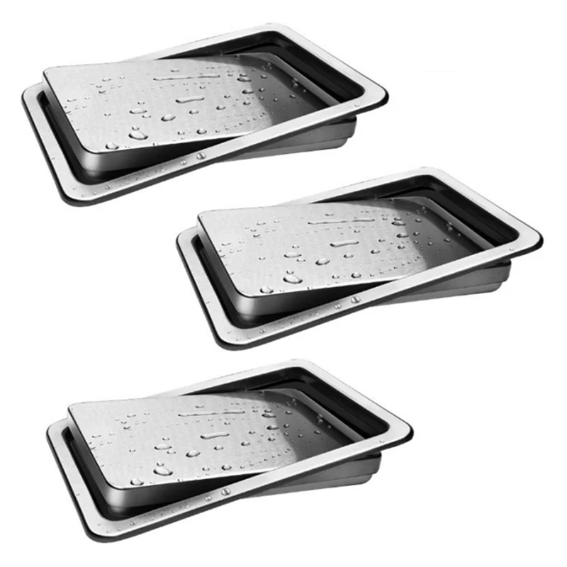 BEST3X Stainless Steel Garbage Flap Lid Trash Bin Cover Flush Built-In Balance Swing Flap Garbage Lid B
BEST3X Stainless Steel Garbage Flap Lid Trash Bin Cover Flush Built-In Balance Swing Flap Garbage Lid B