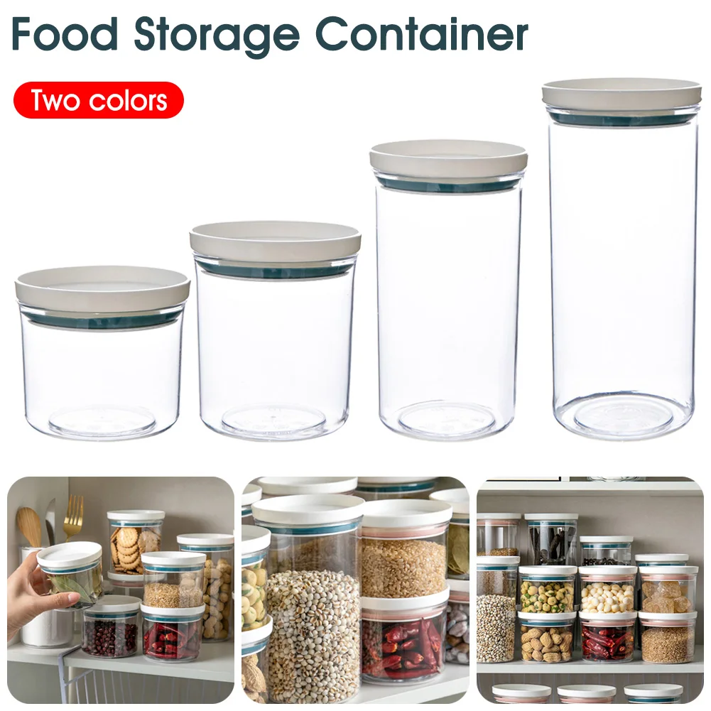 250/350/550/700ml Kitchen Food Storage Containers Kitchen Fridge Organizer Jars With Lid Transparent Food Canister Spices Boxes
250/350/550/700ml Kitchen Food Storage Containers Kitchen Fridge Organizer Jars With Lid Transparent Food Canister Spices Boxes