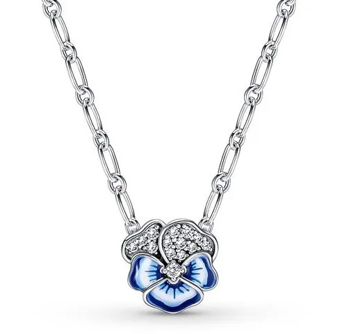 Authentic 925 Sterling Silver Moments Blue Pansy Flower Pendant Necklace For Women Bead Charm Diy Pandora Jewelry
Authentic 925 Sterling Silver Moments Blue Pansy Flower Pendant Necklace For Women Bead Charm Diy Pandora Jewelry