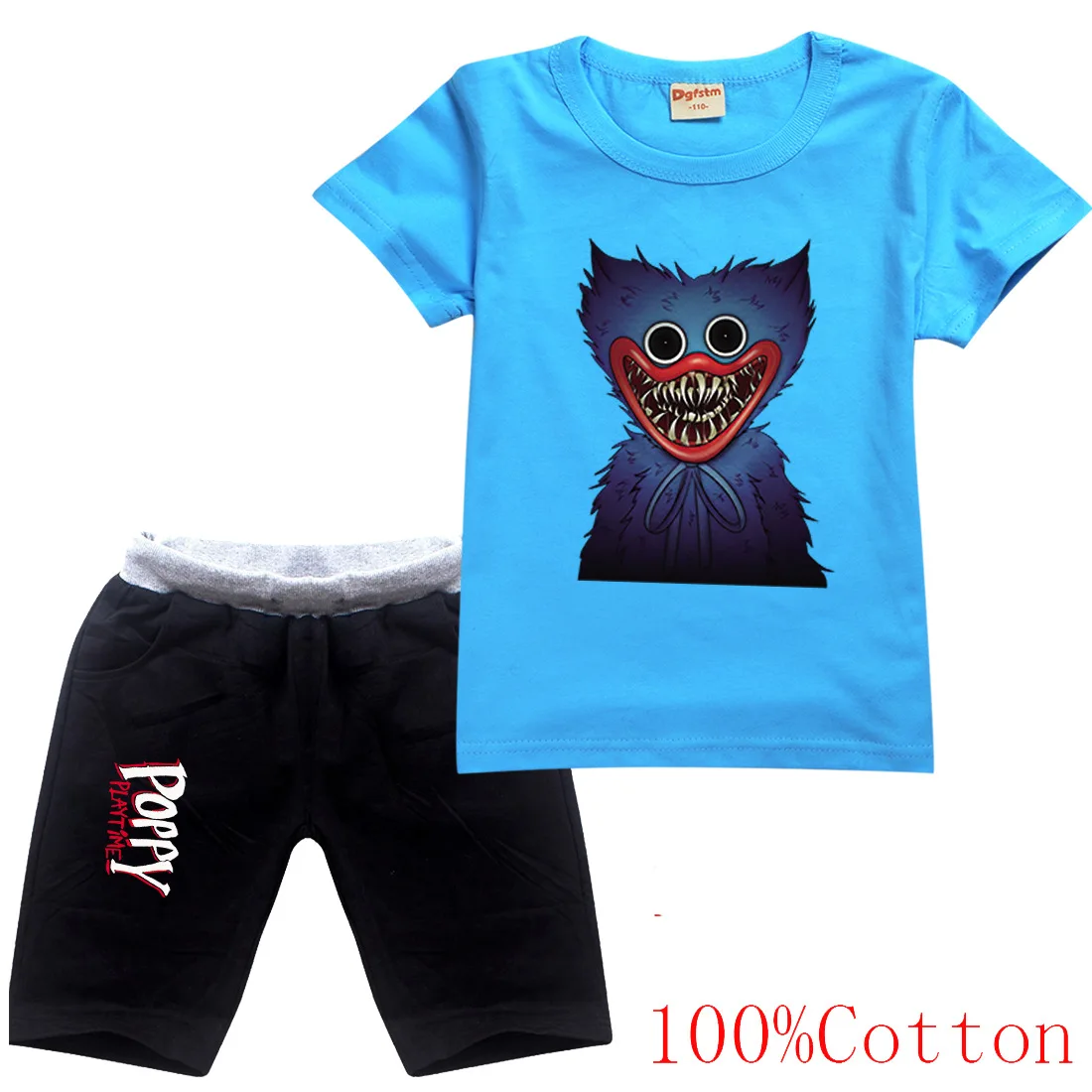 2-16Y Cute Poppy Playtime T Shirt Girls Short Sleeves Cotton T-shirt+shorts 2Pcs Set Boys Tracksuit Kids Summer Clothing Sets
2-16Y Cute Poppy Playtime T Shirt Girls Short Sleeves Cotton T-shirt+shorts 2Pcs Set Boys Tracksuit Kids Summer Clothing Sets