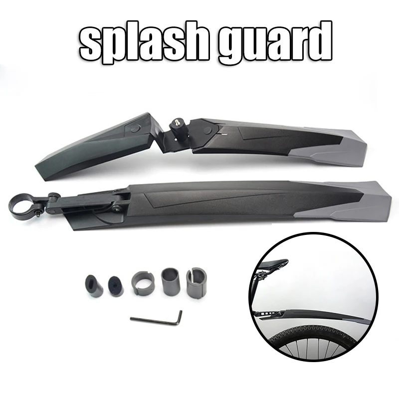 Bicycle Mudguard Adjustable Multi-purpose Splash Guard Universal Bike Accessories Quick Disassembly Design
Bicycle Mudguard Adjustable Multi-purpose Splash Guard Universal Bike Accessories Quick Disassembly Design