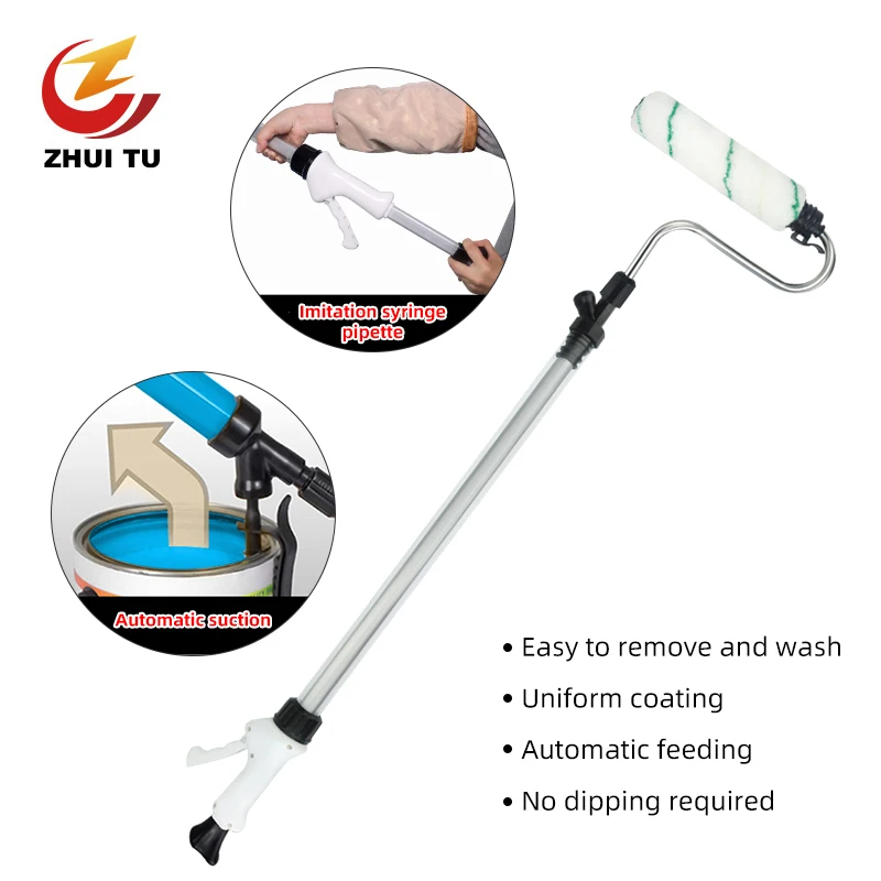 Paint Roller Extension 1.6 Meter 0530003 Smart Flow Roller Full Version 284041 Paint Mate Plus Roller Brush For Wall Decorative
Paint Roller Extension 1.6 Meter 0530003 Smart Flow Roller Full Version 284041 Paint Mate Plus Roller Brush For Wall Decorative