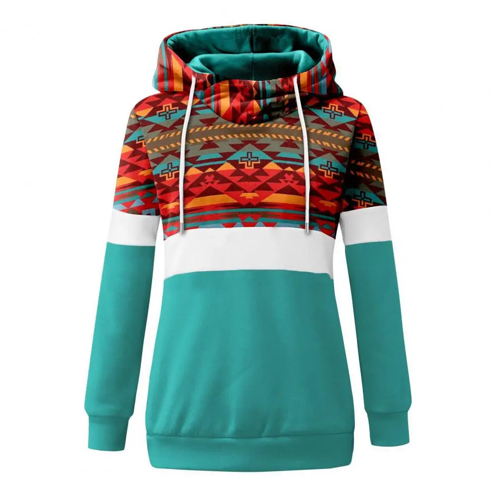 Chic Skin-Touch Winter Hoodie Long Sleeves Women Autumn Winter Ethnic Geometric Print Slim Fit Hooded Sweatshirt Windproof
Chic Skin-Touch Winter Hoodie Long Sleeves Women Autumn Winter Ethnic Geometric Print Slim Fit Hooded Sweatshirt Windproof