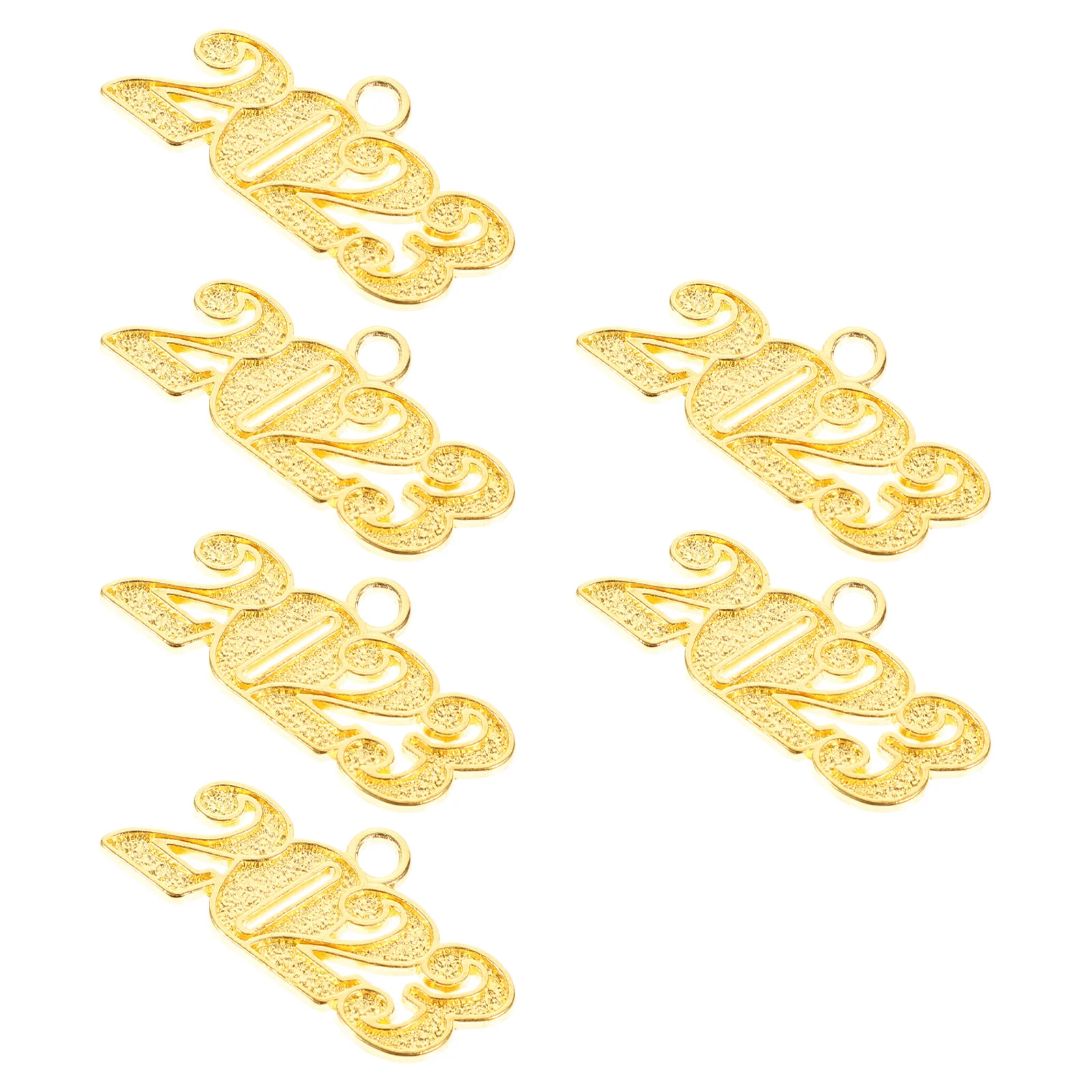 6 Pcs Year Listed 2023 Graduation Hanging Charm Alloy Pendant Charms Bracelets Decorate Necklace Exquisite Jewelries Chain 
6 Pcs Year Listed 2023 Graduation Hanging Charm Alloy Pendant Charms Bracelets Decorate Necklace Exquisite Jewelries Chain