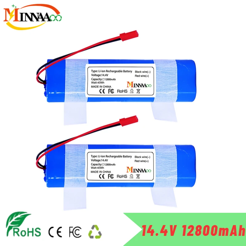 14.8V 6800mAh 12800mah Good Quality Battery For ILIFE V50 V55 V8s V3s Pro V5s Pro V8s X750 Robot Vacuum Cleaner Battery
14.8V 6800mAh 12800mah Good Quality Battery For ILIFE V50 V55 V8s V3s Pro V5s Pro V8s X750 Robot Vacuum Cleaner Battery