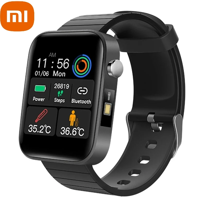 xiaomi T68 Smart Watch Men Body Temperature Measure Heart Rate Blood Pressure Oxygen Bracelet Call Reminder Smart Watch Black
xiaomi T68 Smart Watch Men Body Temperature Measure Heart Rate Blood Pressure Oxygen Bracelet Call Reminder Smart Watch Black