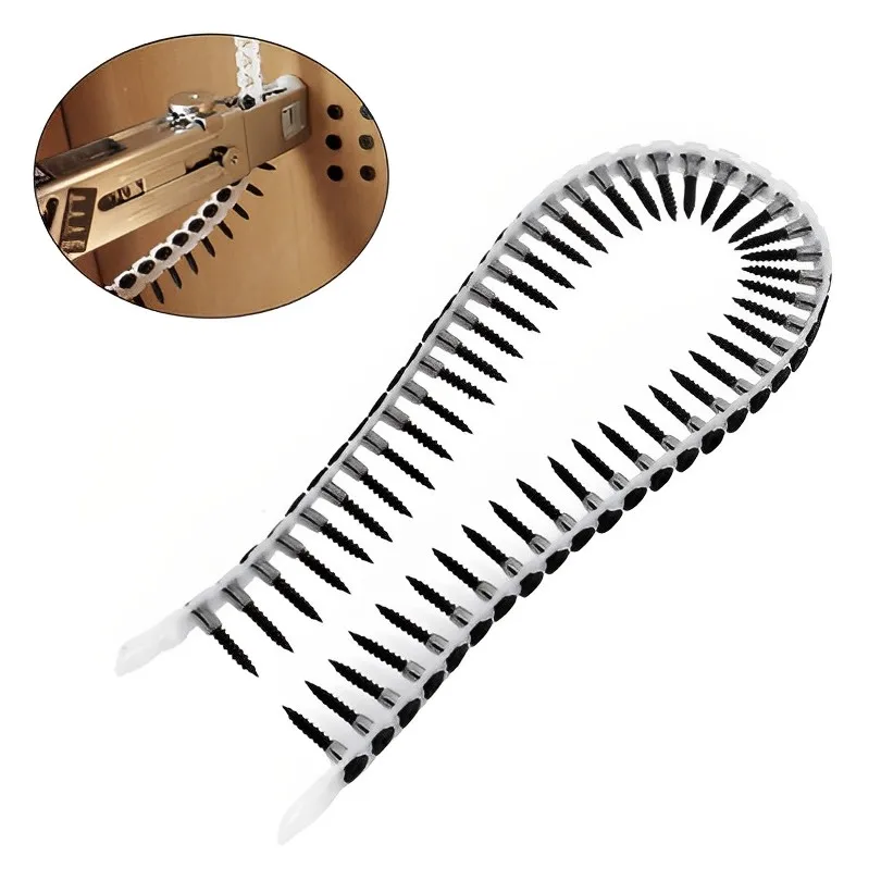 Chain Nail Screw Nail Chain with Screws for Chain Nail Gun Woodworking Power Tool Parts Drill Attachment for Wood Plasterboard
Chain Nail Screw Nail Chain with Screws for Chain Nail Gun Woodworking Power Tool Parts Drill Attachment for Wood Plasterboard