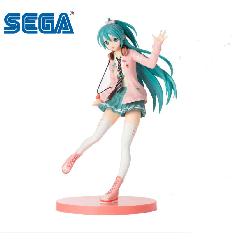 23CM SEGA Original SPM DIVAFT Project DIVA Arcade Future Tone Hatsune Miku Ribbon Girl Kawaii Anime Action Figure Toys Gifts
23CM SEGA Original SPM DIVAFT Project DIVA Arcade Future Tone Hatsune Miku Ribbon Girl Kawaii Anime Action Figure Toys Gifts