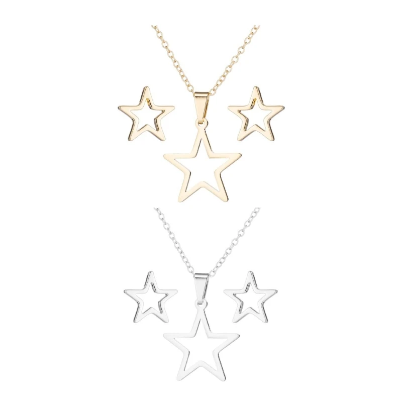 Ear Studs Choker Women Jewelry Set Party Jewelry Alloy Material Gift for Women
Ear Studs Choker Women Jewelry Set Party Jewelry Alloy Material Gift for Women