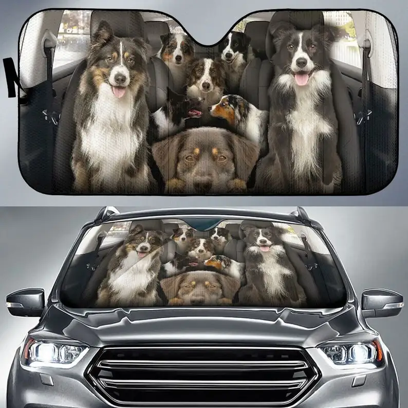 Australian Shepherd X Border Collie Auto Sun Shade06 Customized Gift Car Accessories, Custom Animal Pattern Sunshade,
Australian Shepherd X Border Collie Auto Sun Shade06 Customized Gift Car Accessories, Custom Animal Pattern Sunshade,