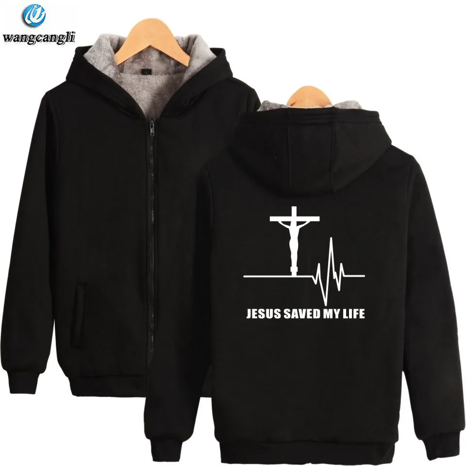 Men/Women Clothing Jesus Saved My Life Super Warm Hoodie Winter Thicken Fleece Hoodies Sweatshirt Christian Faith Jacket Coat
Men/Women Clothing Jesus Saved My Life Super Warm Hoodie Winter Thicken Fleece Hoodies Sweatshirt Christian Faith Jacket Coat