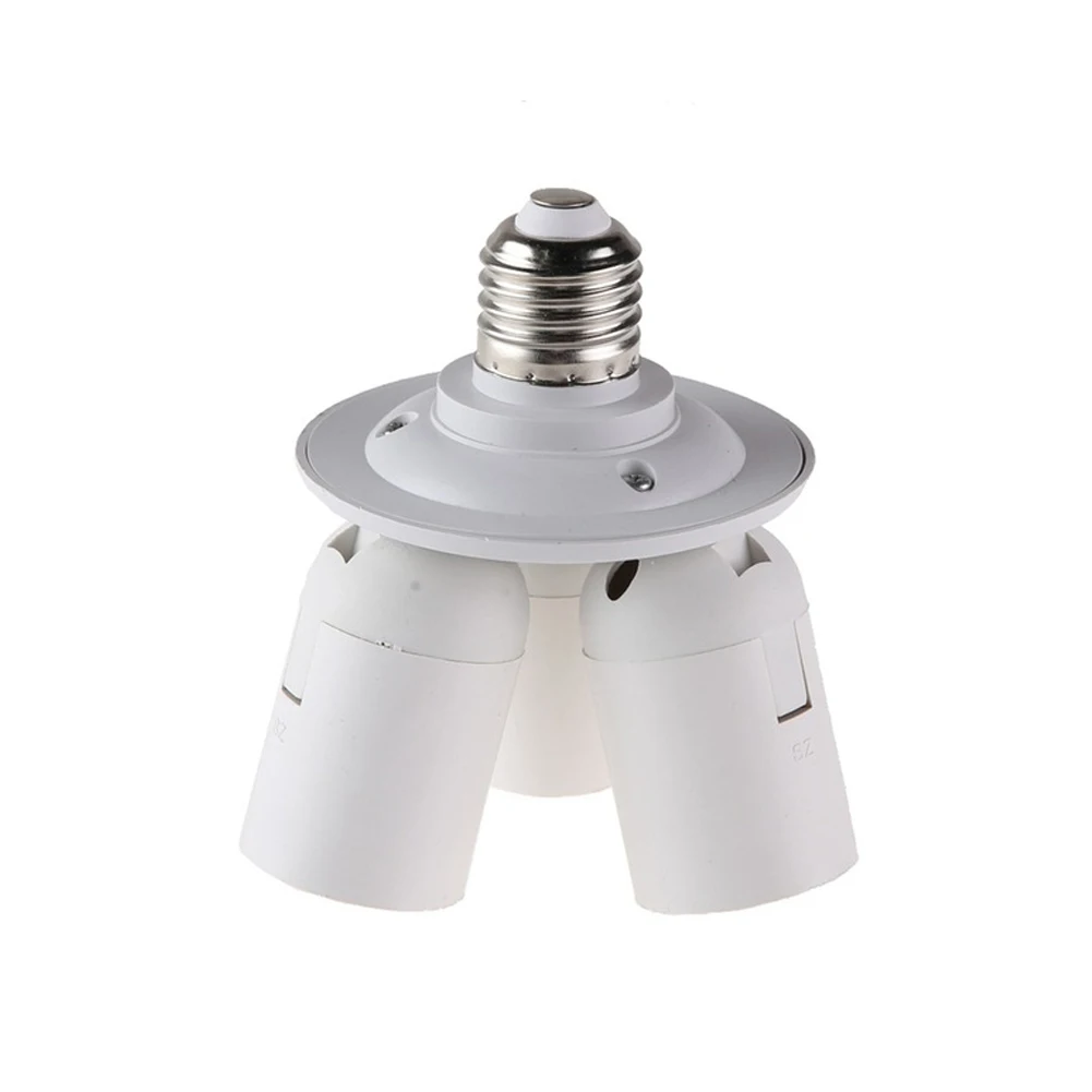 New 3 in 1 E27 Base Socket 110V-240V Lamp Socket Splitter Light Lamp Bulb Adapter Holder
New 3 in 1 E27 Base Socket 110V-240V Lamp Socket Splitter Light Lamp Bulb Adapter Holder