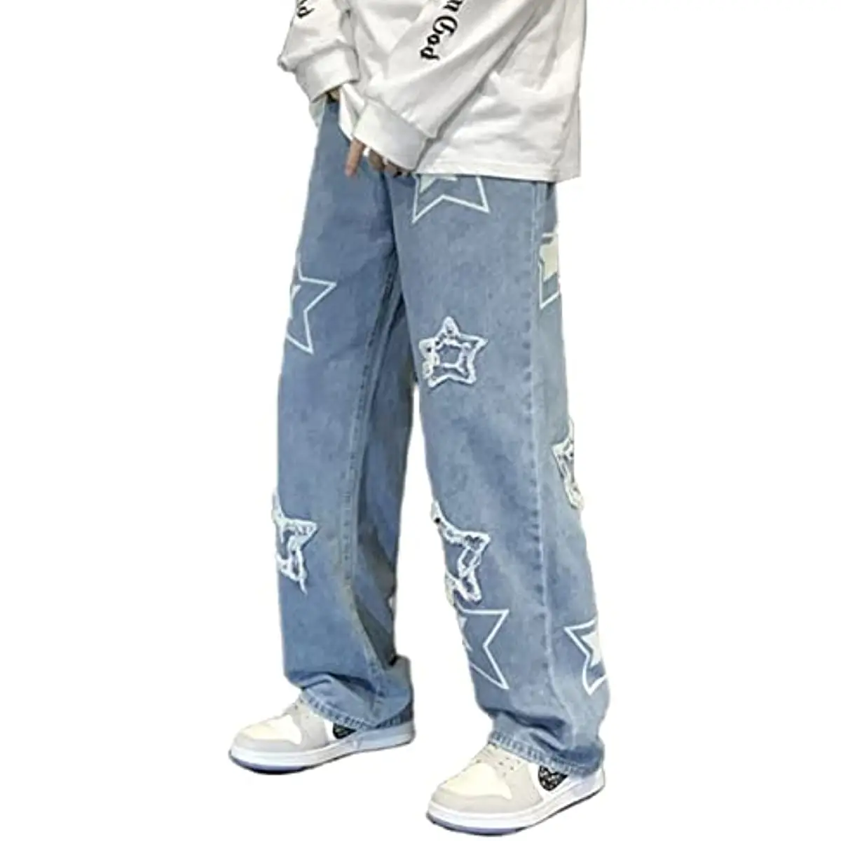 FantasyGears Y2k Jeans Men Grunge Baggy Hip Hop Pants Straight Leg Graphic Denim Joggers Loose Goth Trousers Streetwear
FantasyGears Y2k Jeans Men Grunge Baggy Hip Hop Pants Straight Leg Graphic Denim Joggers Loose Goth Trousers Streetwear