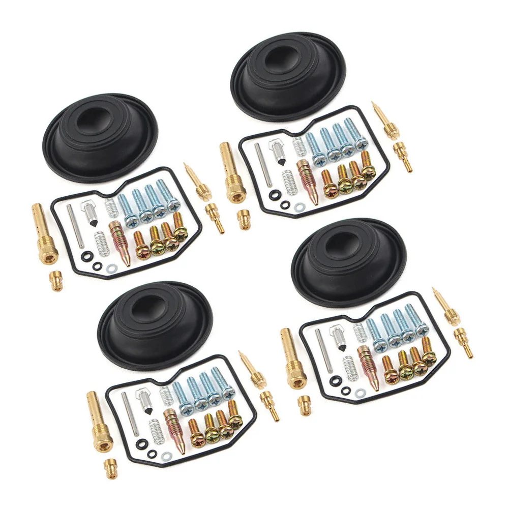4 Sets Motorcycle Carb Carburetor Repair Kit Diaphragm Gasket Rebuild Tool For Kawasaki ZG1000 1989-2006
4 Sets Motorcycle Carb Carburetor Repair Kit Diaphragm Gasket Rebuild Tool For Kawasaki ZG1000 1989-2006