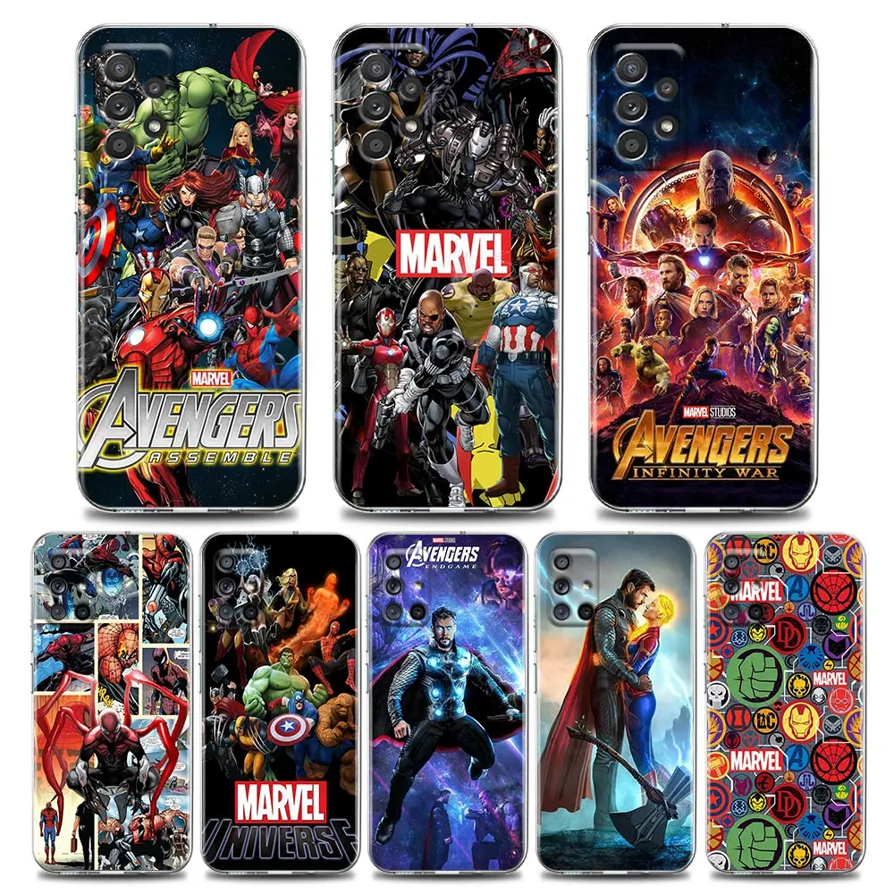 Marvel Avengers All Heroes Phone Case for Samsung A70 A70s A40 A50 A30 A20e A20s A10 Note 8 9 10 Plus Lite 20 Case Soft Silicone
Marvel Avengers All Heroes Phone Case for Samsung A70 A70s A40 A50 A30 A20e A20s A10 Note 8 9 10 Plus Lite 20 Case Soft Silicone