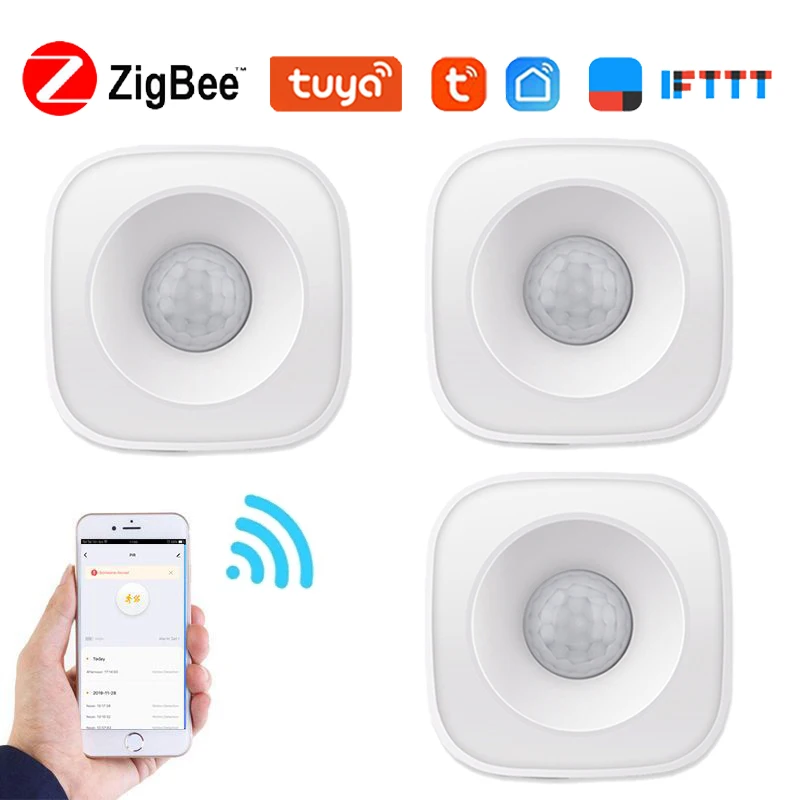 Беспроводной смарт-датчик движения Tuya ZigBee, инфракрасный датчик для умного дома, охранная сигнализация с дистанционным управлением через пр...
Беспроводной смарт-датчик движения Tuya ZigBee, инфракрасный датчик для умного дома, охранная сигнализация с дистанционным управлением через пр...