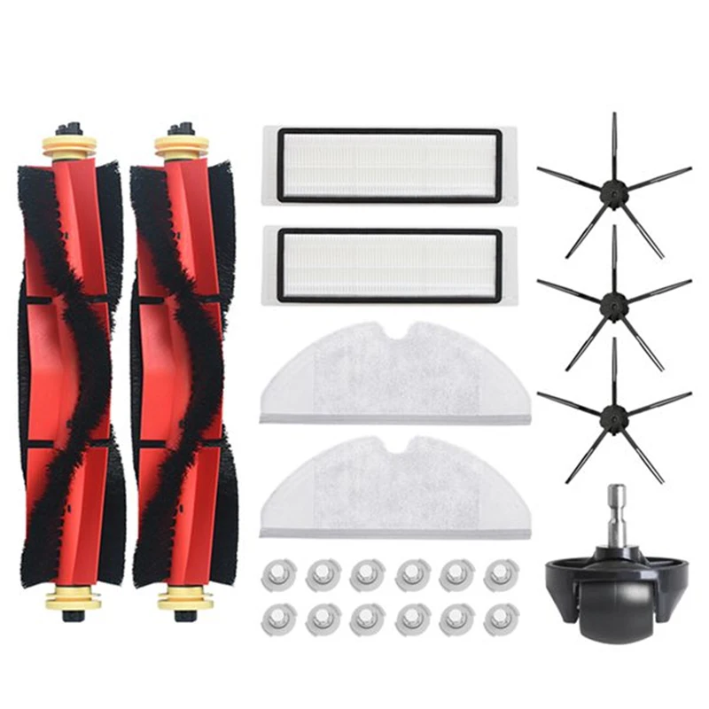 22-Pack Replacement Parts Kit for Xiaomi Mijia Roborock S5 S5 MAX S6 S60 S65 S50 S55 E25 E35 Filter Mop Sweeping Brush
22-Pack Replacement Parts Kit for Xiaomi Mijia Roborock S5 S5 MAX S6 S60 S65 S50 S55 E25 E35 Filter Mop Sweeping Brush