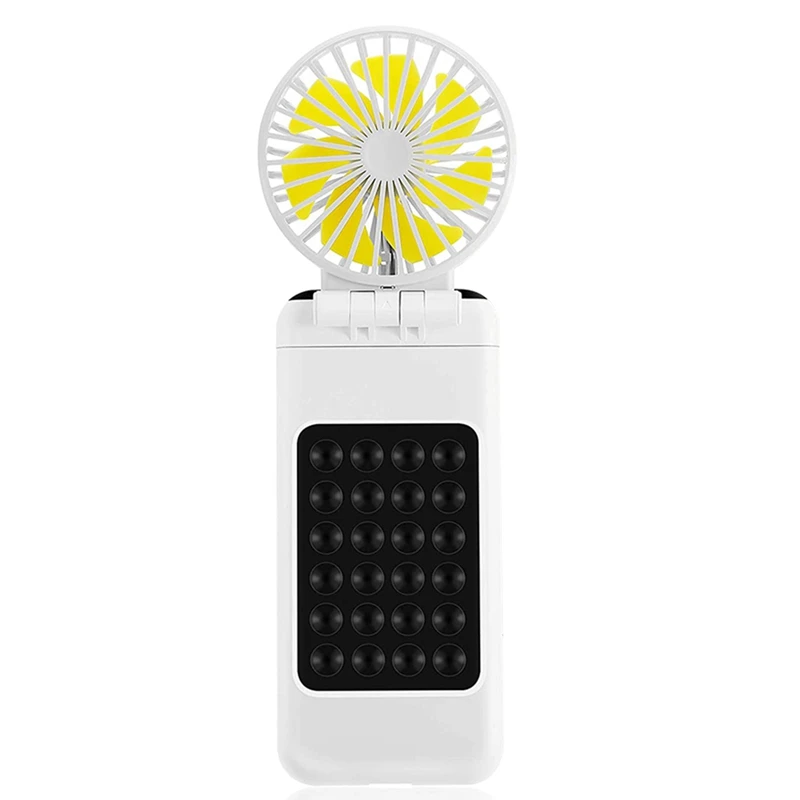 Portable Fan with Power Bank Personal Fans Handheld Cooling Fan Rechargeable USB Fan 3 Speeds/Strong Airflow
Portable Fan with Power Bank Personal Fans Handheld Cooling Fan Rechargeable USB Fan 3 Speeds/Strong Airflow