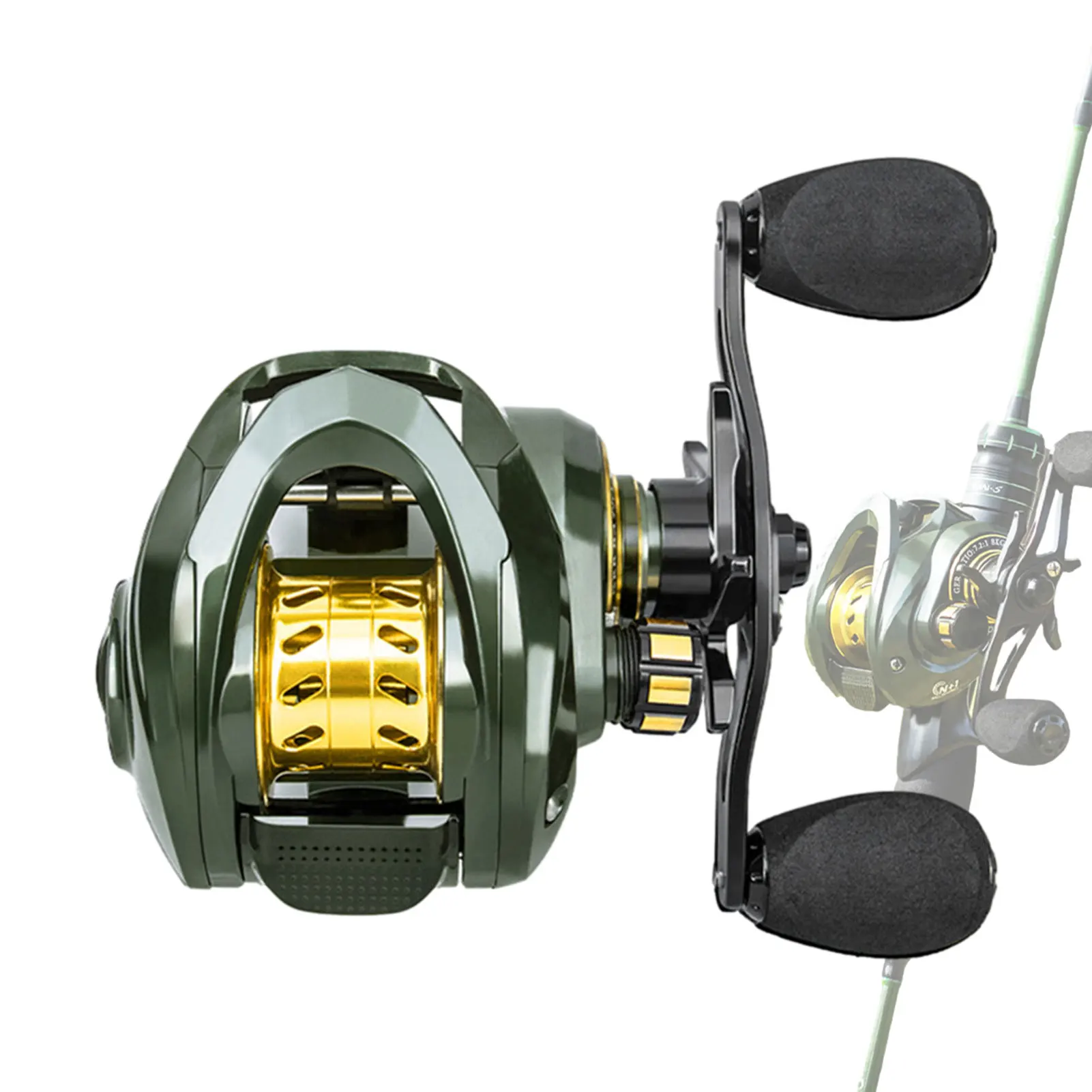 Fishing Wheel Fishing Casting Wheel Baitcasting Reels Super Smooth Catching Or Throwing Fishing Line 7.2:1 Gear Ratio Left Hand
Fishing Wheel Fishing Casting Wheel Baitcasting Reels Super Smooth Catching Or Throwing Fishing Line 7.2:1 Gear Ratio Left Hand