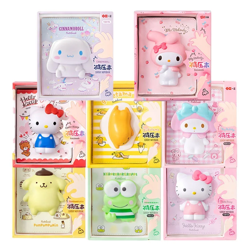 Kawaii аниме мультфильм MyMelody Kt Cat Purin Dog Cinnamoroll милые игрушки-фиджеты книга трехмерная кукла вентиляция отскок руководство
Kawaii аниме мультфильм MyMelody Kt Cat Purin Dog Cinnamoroll милые игрушки-фиджеты книга трехмерная кукла вентиляция отскок руководство
