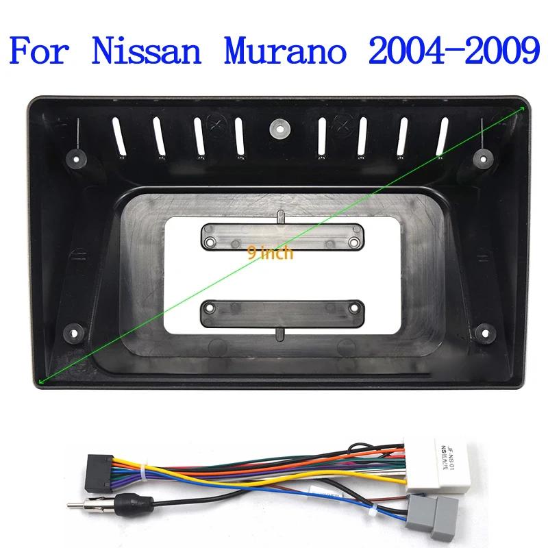 9 inch big screen 2 Din android Car Radio Fascia Frame with power cable for Nissan Murano Z50 2002-2015 car panel Dash Mount Kit
9 inch big screen 2 Din android Car Radio Fascia Frame with power cable for Nissan Murano Z50 2002-2015 car panel Dash Mount Kit
