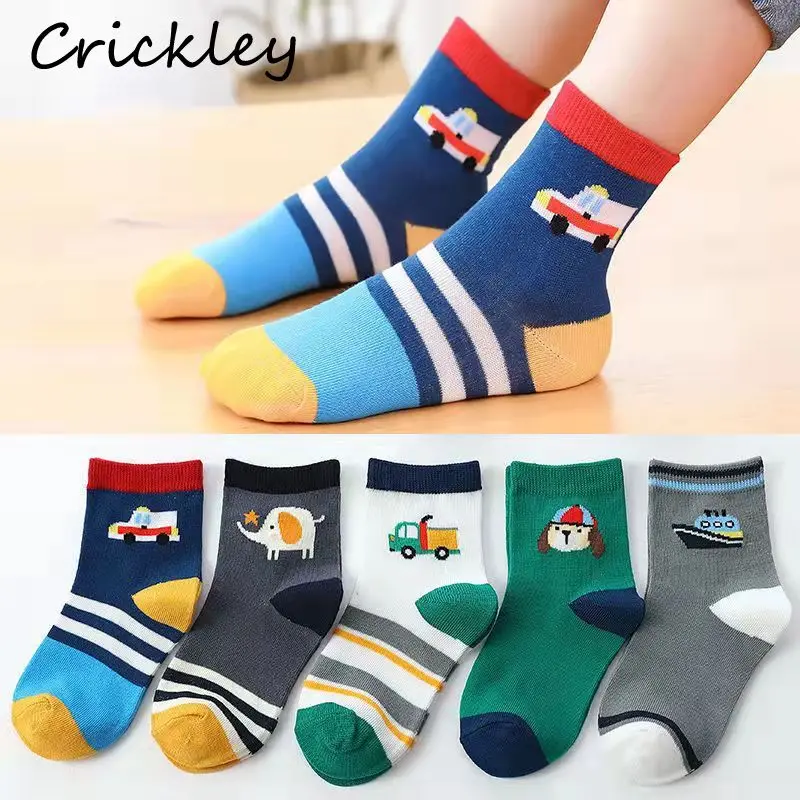 5pairs/lot Cartoon Boys Girls Socks Spring Autumn Cars Striped Toddler Children Short Socks Comfortable Kids Socks 1-12T
5pairs/lot Cartoon Boys Girls Socks Spring Autumn Cars Striped Toddler Children Short Socks Comfortable Kids Socks 1-12T