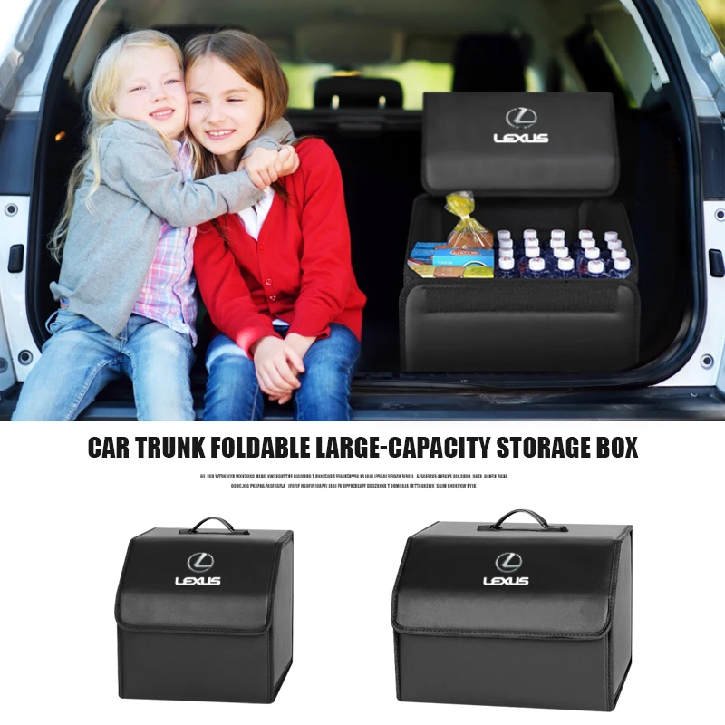 Car Trunk Organizer Box Large Capacity Multipurpose Collapsible Leather Storage Lid Portable For Lexus IS250 IS300 RX330 RX350 R
Car Trunk Organizer Box Large Capacity Multipurpose Collapsible Leather Storage Lid Portable For Lexus IS250 IS300 RX330 RX350 R