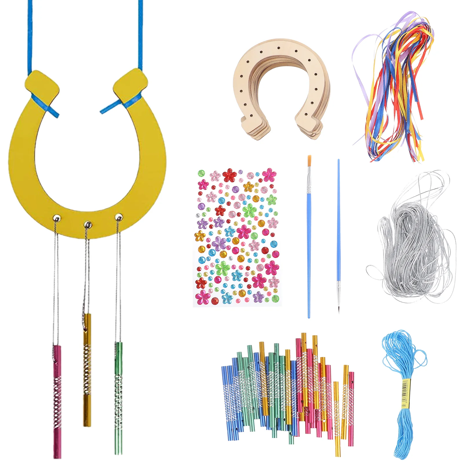 Wind Horseshoe Chime Hanging Wall Craft Wood Chimes Wooden Decor Bells Kit Pendent Diy Supplies Windchimes Memorial Pendant
Wind Horseshoe Chime Hanging Wall Craft Wood Chimes Wooden Decor Bells Kit Pendent Diy Supplies Windchimes Memorial Pendant