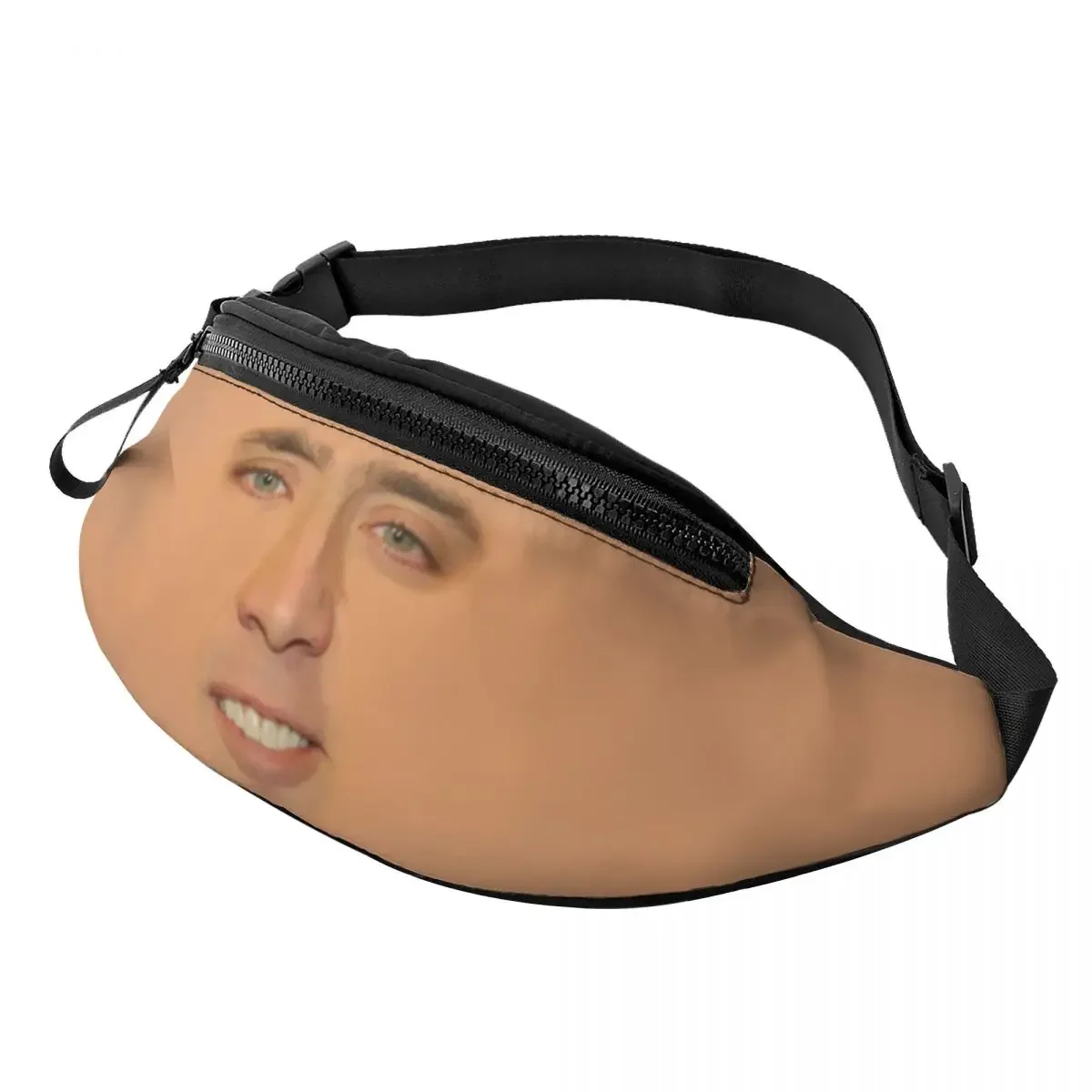 Nicolas Cage Full Face Fanny Pack Women Men Custom Funny Meme Crossbody Waist Bag for Traveling Phone Money Pouch
Nicolas Cage Full Face Fanny Pack Women Men Custom Funny Meme Crossbody Waist Bag for Traveling Phone Money Pouch