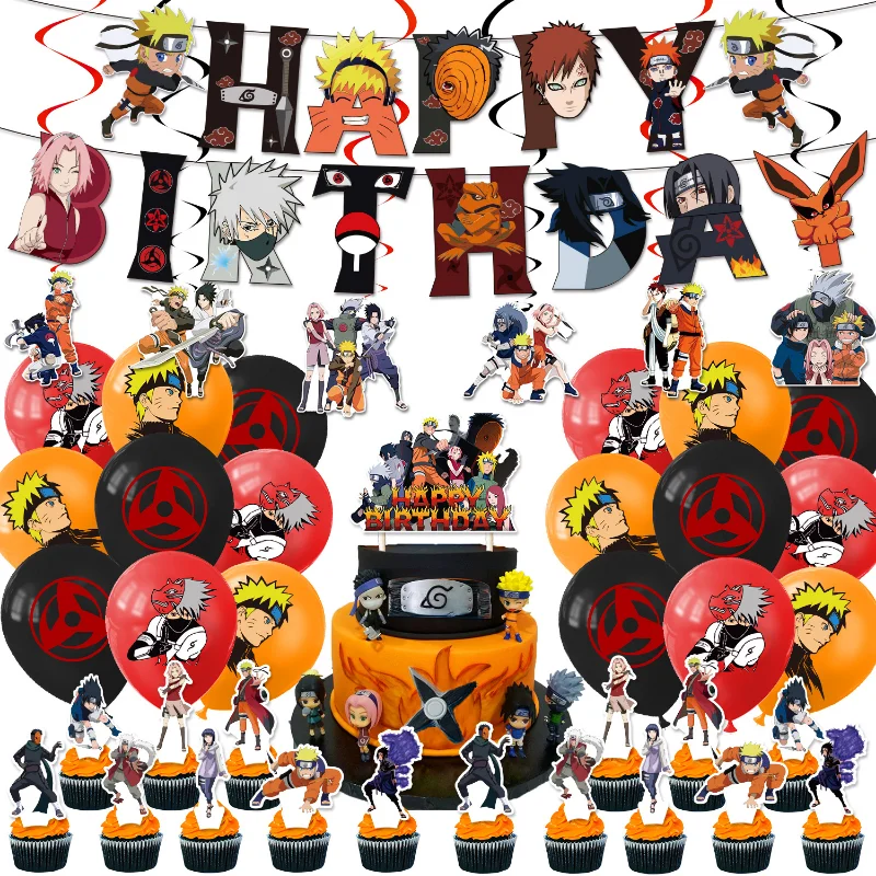 Naruto Kakashi Theme Birthday Party Decoration For Kids Latex Aluminum Foil Balloon Disposable Tableware Event Supplies Backdrop
Naruto Kakashi Theme Birthday Party Decoration For Kids Latex Aluminum Foil Balloon Disposable Tableware Event Supplies Backdrop