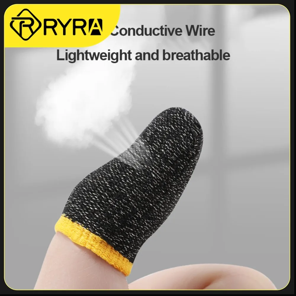 RYRA Gaming Finger Sleeve Mobile Screen Game Controller Sweatproof Gloves PUBG COD Assist Artifact
RYRA Gaming Finger Sleeve Mobile Screen Game Controller Sweatproof Gloves PUBG COD Assist Artifact