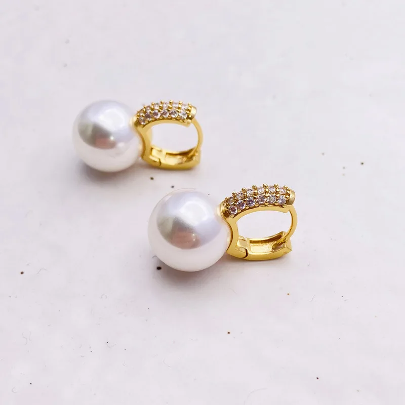 VG 6YM Niche Design Simple Zircon Pearl Pendant Earrings For Women Trendy Charm Ladies Party Gift Jewelry Wholesale Direct Seles
VG 6YM Niche Design Simple Zircon Pearl Pendant Earrings For Women Trendy Charm Ladies Party Gift Jewelry Wholesale Direct Seles