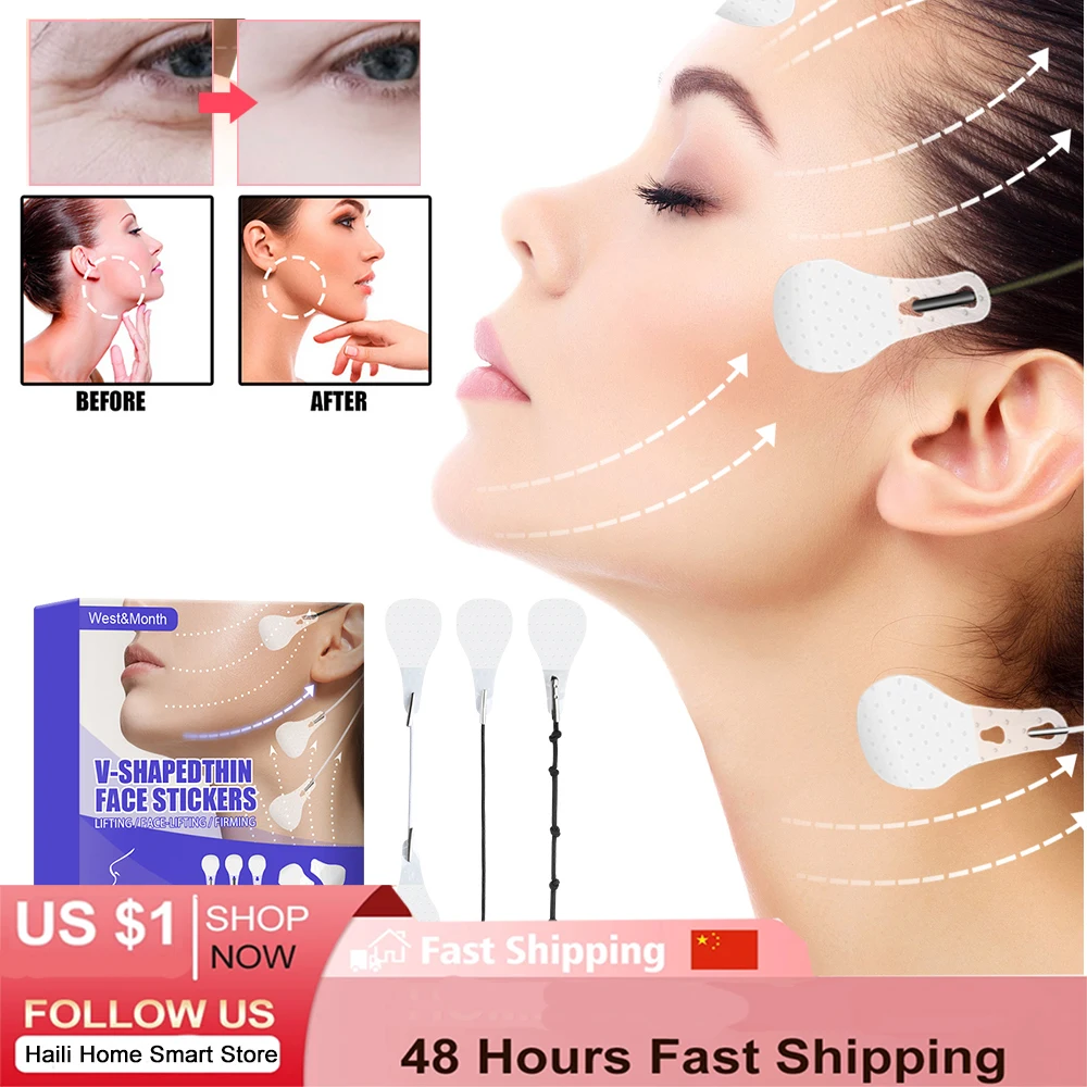 60/120Pcs Tapes For Face Stickers face lift Instant Invisible Double Chin Lift silicone anti-wrinkle sticker facial products kit
60/120Pcs Tapes For Face Stickers face lift Instant Invisible Double Chin Lift silicone anti-wrinkle sticker facial products kit