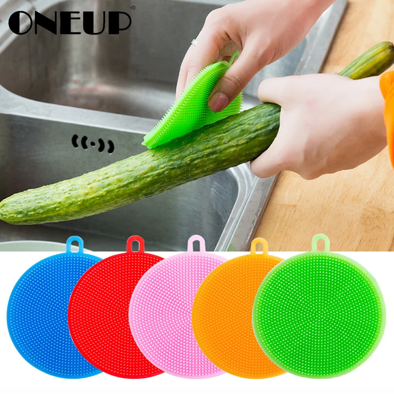 5PCS Multipurpose Dishwashing Silicone Silicone Cleaning Brush Fruits and Vegetables Tableware Kitchenware Brushes Kitchen Tools
5PCS Multipurpose Dishwashing Silicone Silicone Cleaning Brush Fruits and Vegetables Tableware Kitchenware Brushes Kitchen Tools
