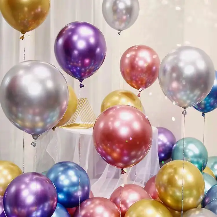 20/30/50Pc Thicken Metallic Latex Balloons Wedding Birthday Festival Party Decor Kids Toy Metallic Chrome Baloon Macaron 10-Inch
20/30/50Pc Thicken Metallic Latex Balloons Wedding Birthday Festival Party Decor Kids Toy Metallic Chrome Baloon Macaron 10-Inch