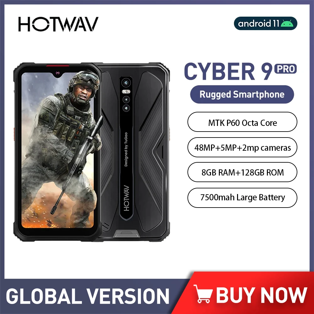 HOTWAV Cyber 9 Pro смартфон Helio P60, 8 ГБ, 128 ГБ, мобильный телефон, 6,3 дюйма, Android 11, 48MP + 5MP + 2MP, камера заднего вида, 7500 мАч
HOTWAV Cyber 9 Pro смартфон Helio P60, 8 ГБ, 128 ГБ, мобильный телефон, 6,3 дюйма, Android 11, 48MP + 5MP + 2MP, камера заднего вида, 7500 мАч