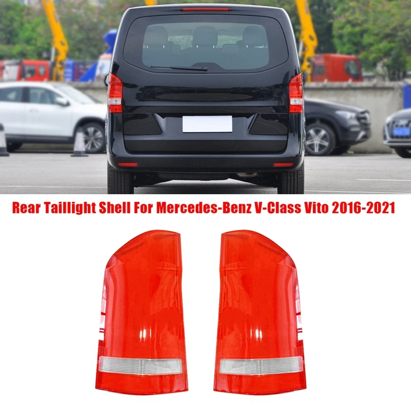 Replacement Car Taillight Shell Brake Lights Shell For Mercedes-Benz V-Class Vito 2016-2021
Replacement Car Taillight Shell Brake Lights Shell For Mercedes-Benz V-Class Vito 2016-2021